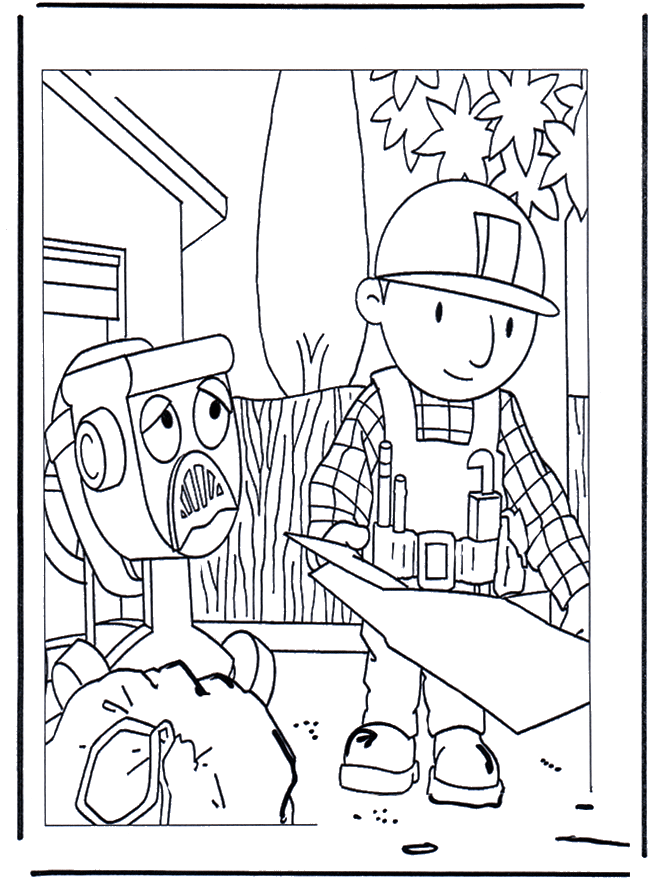 Bob The Builder 33 For Kids Coloring Page