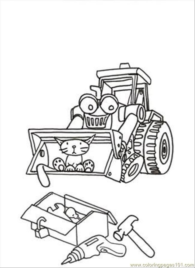 Bob The Builder 40 Cool Coloring Page