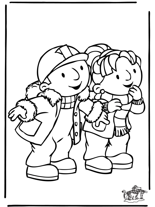 Bob The Builder 44 Cool Coloring Page