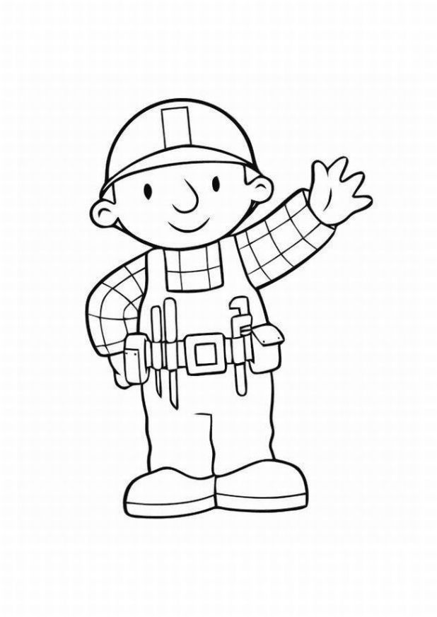 Bob The Builder 9 Cool Coloring Page