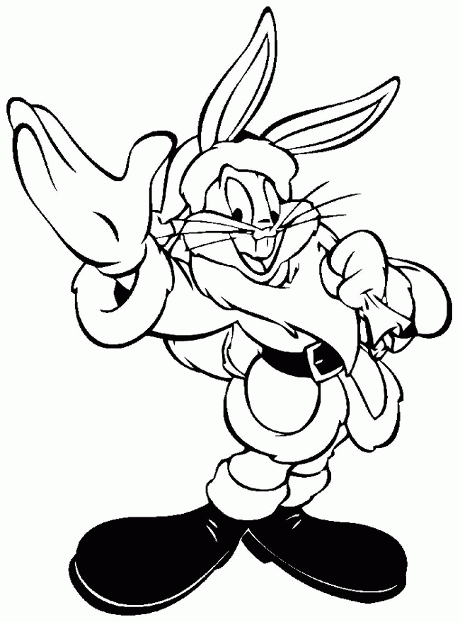 Cool Bugs Bunny 14 Coloring Page
