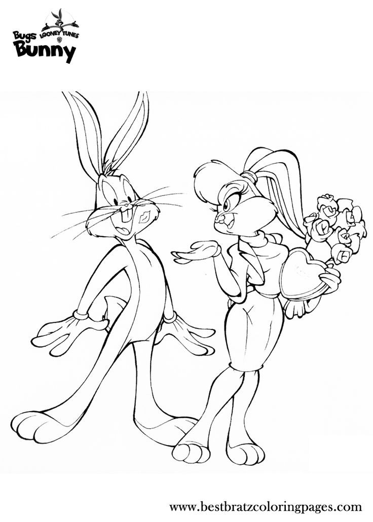 Bugs Bunny 17 Cool Coloring Page