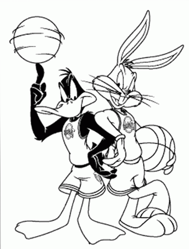 Cool Bugs Bunny 21 Coloring Page