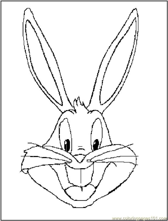 Bugs Bunny 24 Cool Coloring Page
