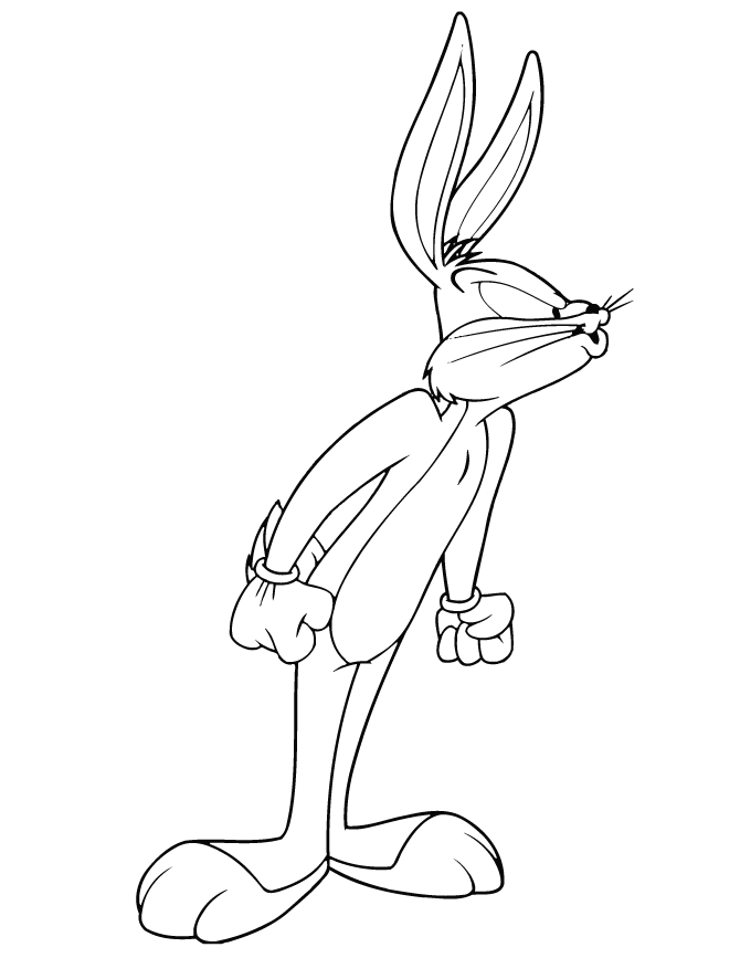 Bugs Bunny 26 Cool Coloring Page