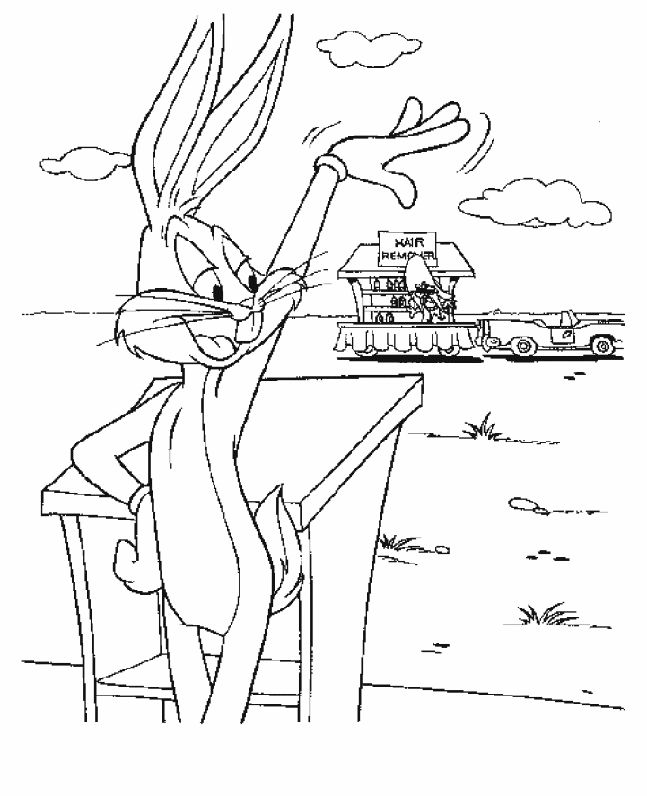 Bugs Bunny 27 For Kids Coloring Page