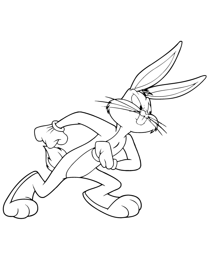 Bugs Bunny 30 Cool Coloring Page