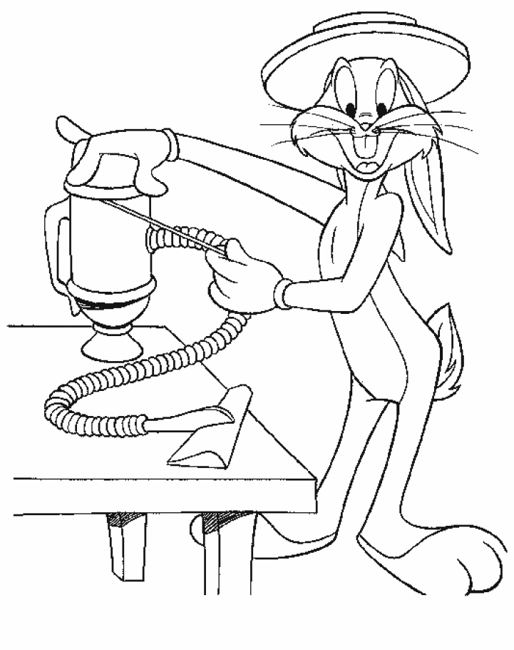 Bugs Bunny 31 For Kids Coloring Page