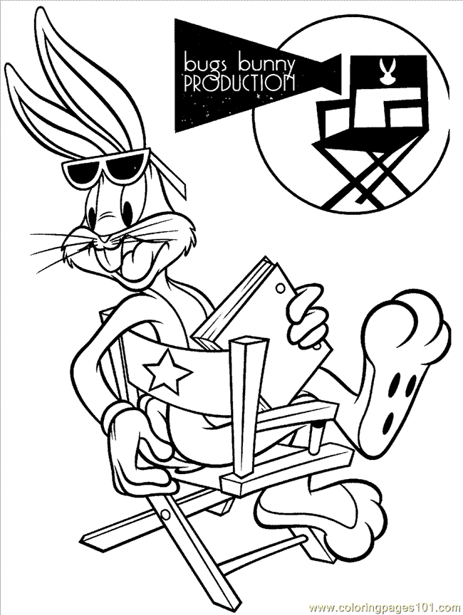 Bugs Bunny 34 Cool Coloring Page
