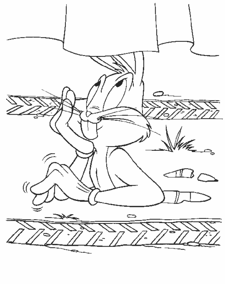 Bugs Bunny 35 For Kids Coloring Page