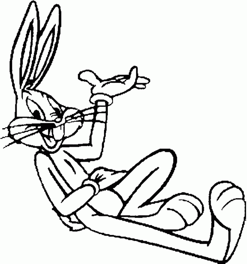 Bugs Bunny 43 For Kids Coloring Page