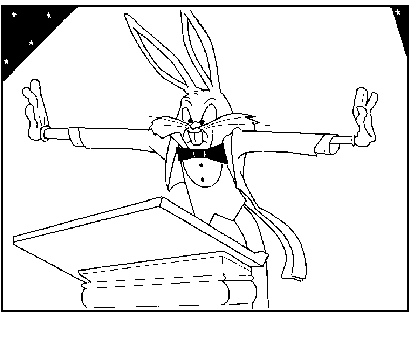 Bugs Bunny 44 Cool Coloring Page