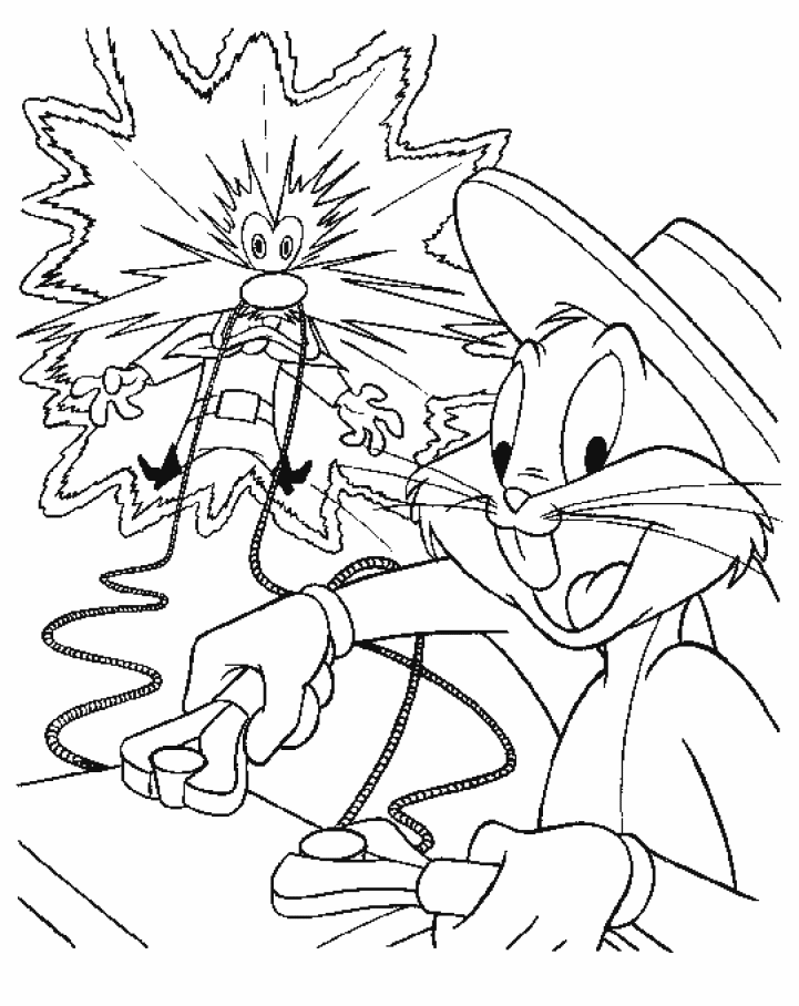 Bugs Bunny 9 Cool Coloring Page