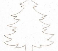 Christmas Tree Stencil 11 Cool