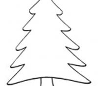Christmas Tree Stencil 21 Cool