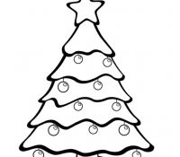 Christmas Tree Stencil 25 Cool