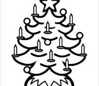 Christmas Tree Stencil 31 Cool