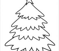 Christmas Tree Stencil 37 Cool