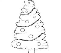 Cool Christmas Tree Stencil 4