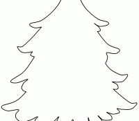 Christmas Tree Stencil 7 Cool