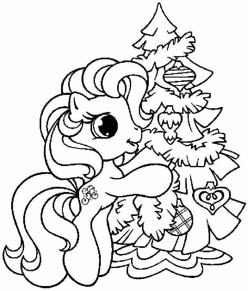 Christmas Tree 13 Cool Coloring Page
