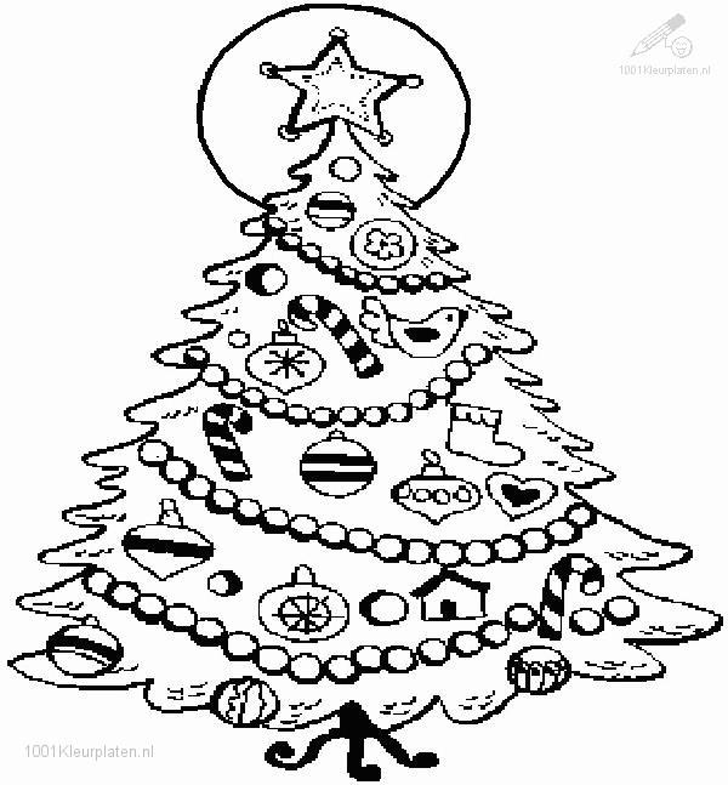 Christmas Tree 29 Cool Coloring Page