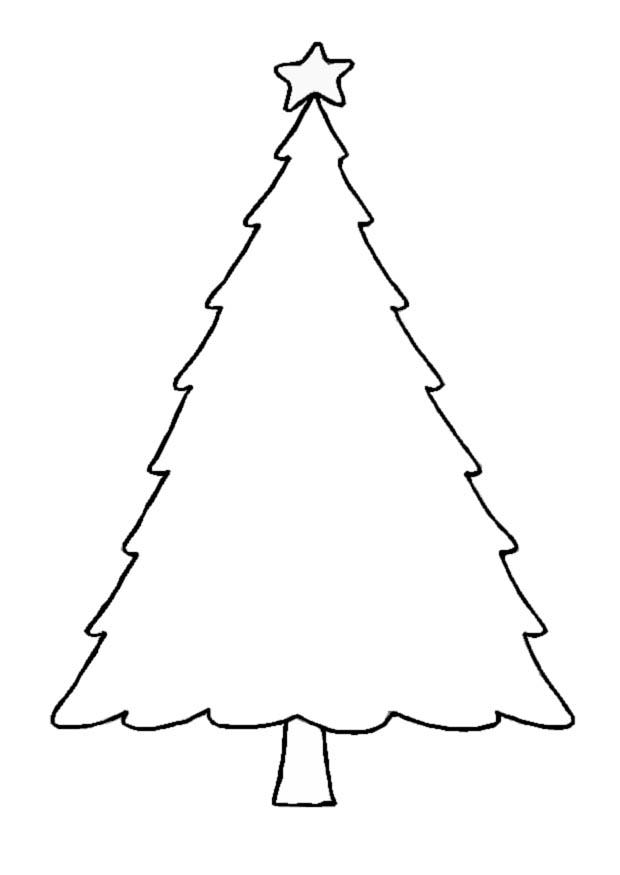 Christmas Tree 46 For Kids Coloring Page