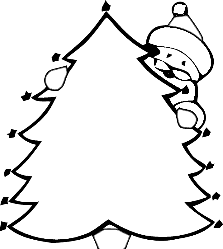 Christmas Tree 49 Cool Coloring Page