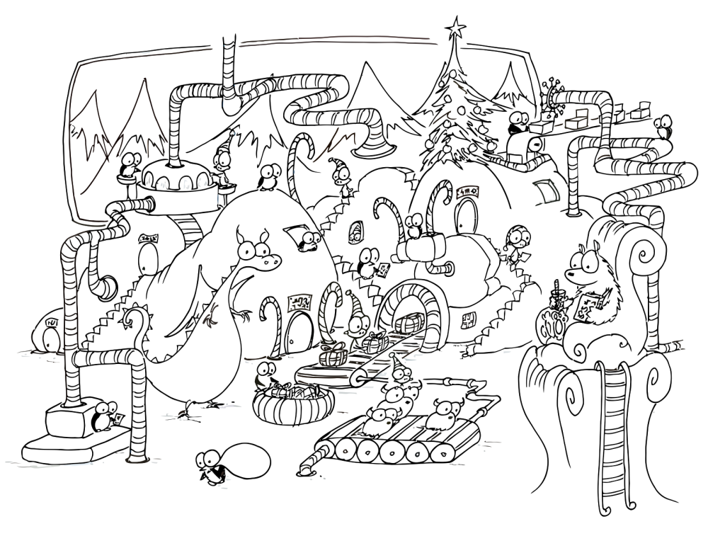 Christmas 39 Cool Coloring Page