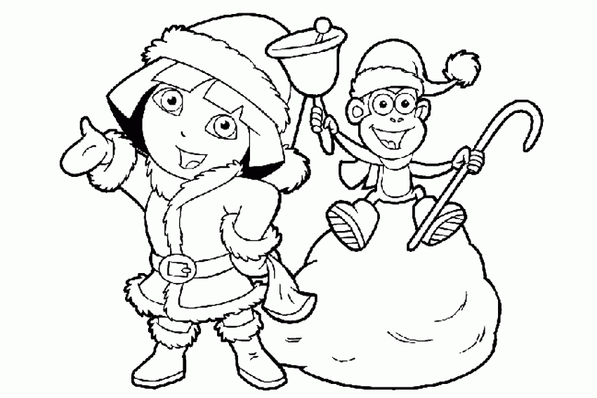 Christmas 45 Cool Coloring Page