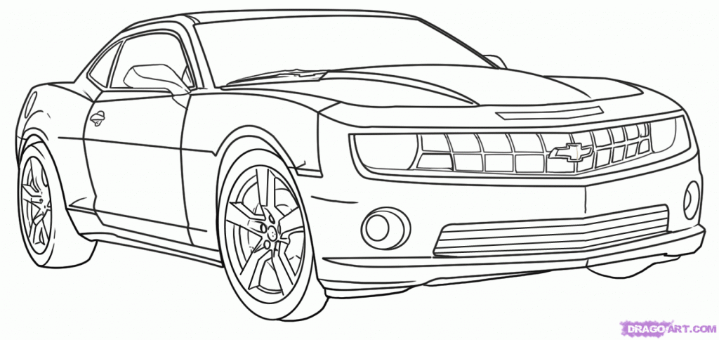 Cool Car 18 Cool Coloring Page
