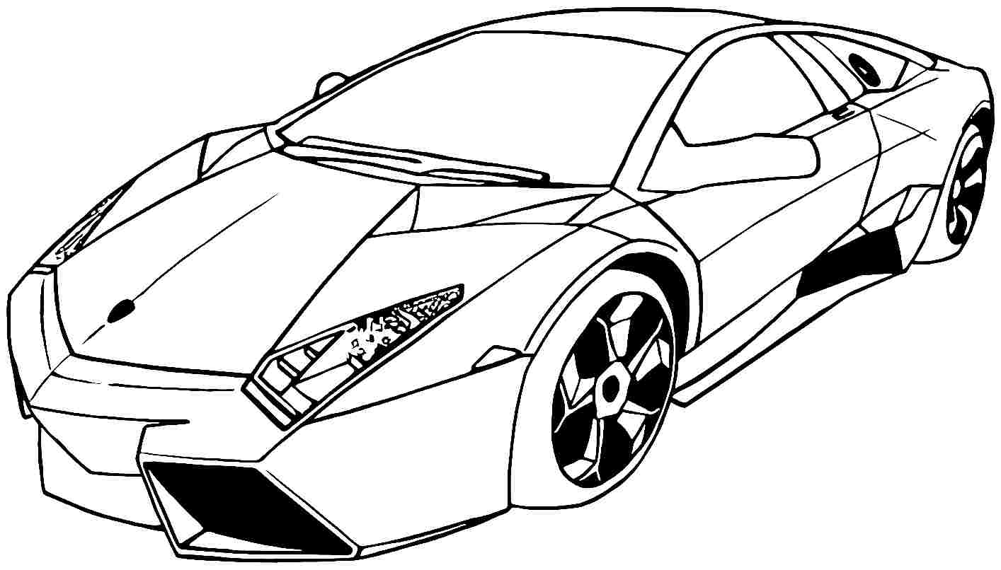 Cool Car 23 For Kids Coloring Page