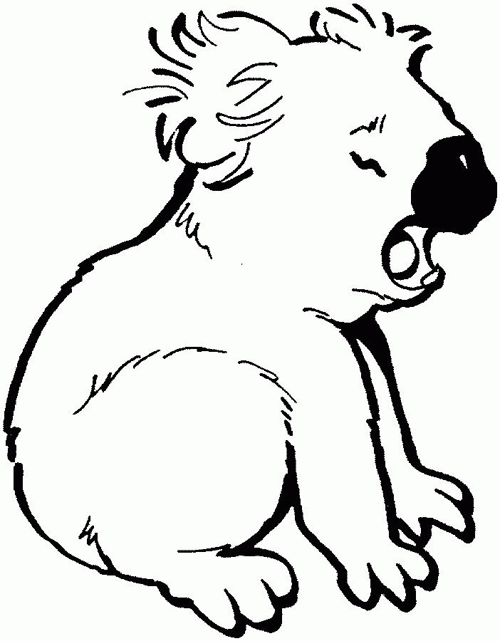 Cute Animal 22 For Kids Coloring Page