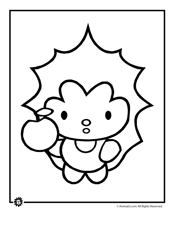 Cute Animal 39 Cool Coloring Page