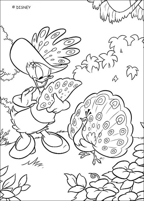 Daisy Duck 19 Cool Coloring Page
