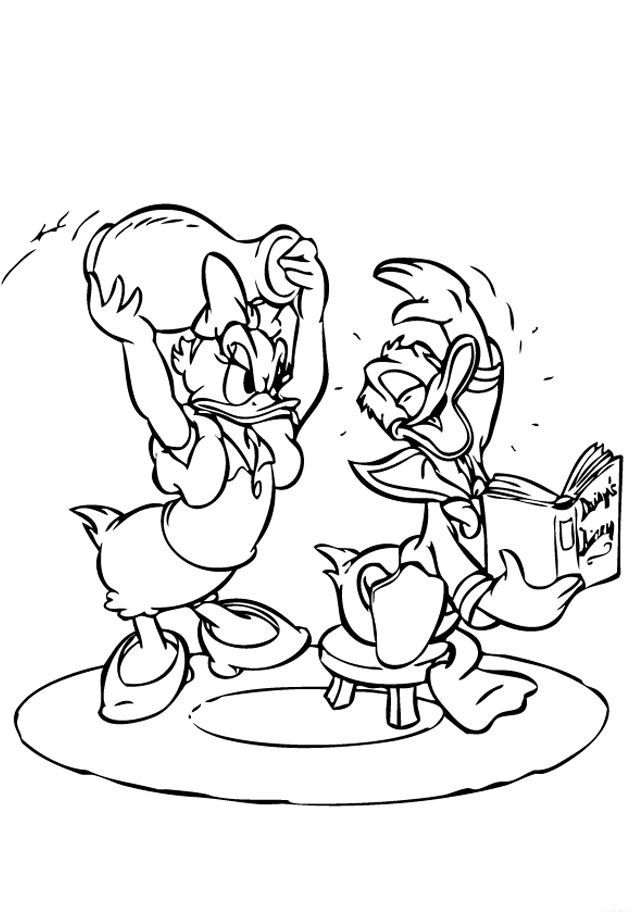 Daisy Duck 21 Cool Coloring Page