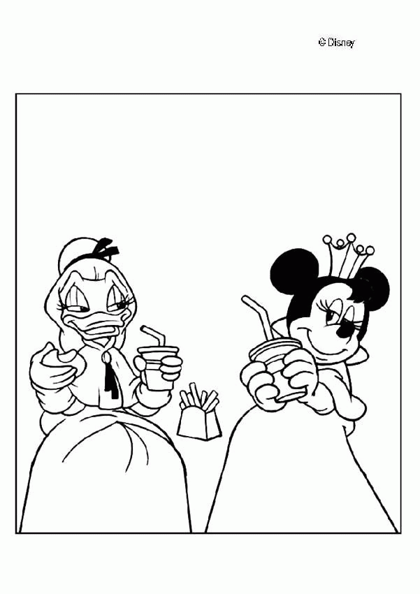 Daisy Duck 30 For Kids Coloring Page