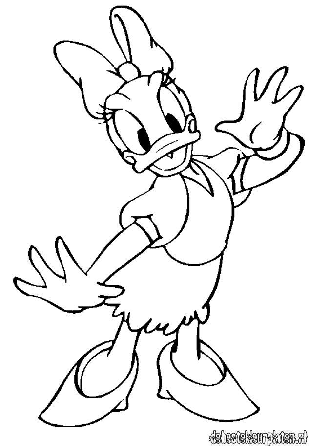 Daisy Duck 31 Cool Coloring Page