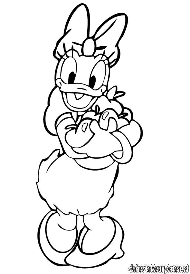 Daisy Duck 37 Cool Coloring Page