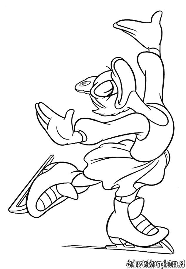 Daisy Duck 43 Cool Coloring Page