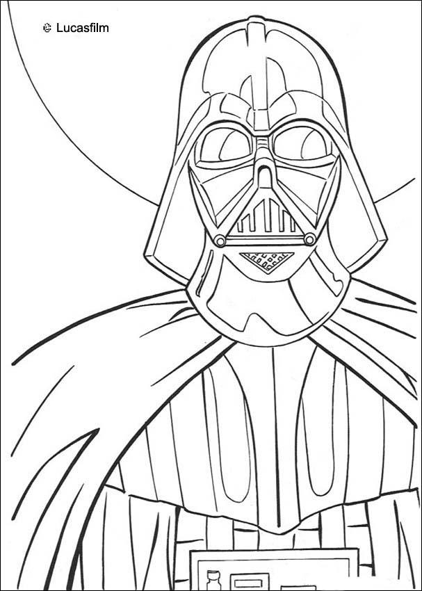 Darth Vader 1 Cool Coloring Page