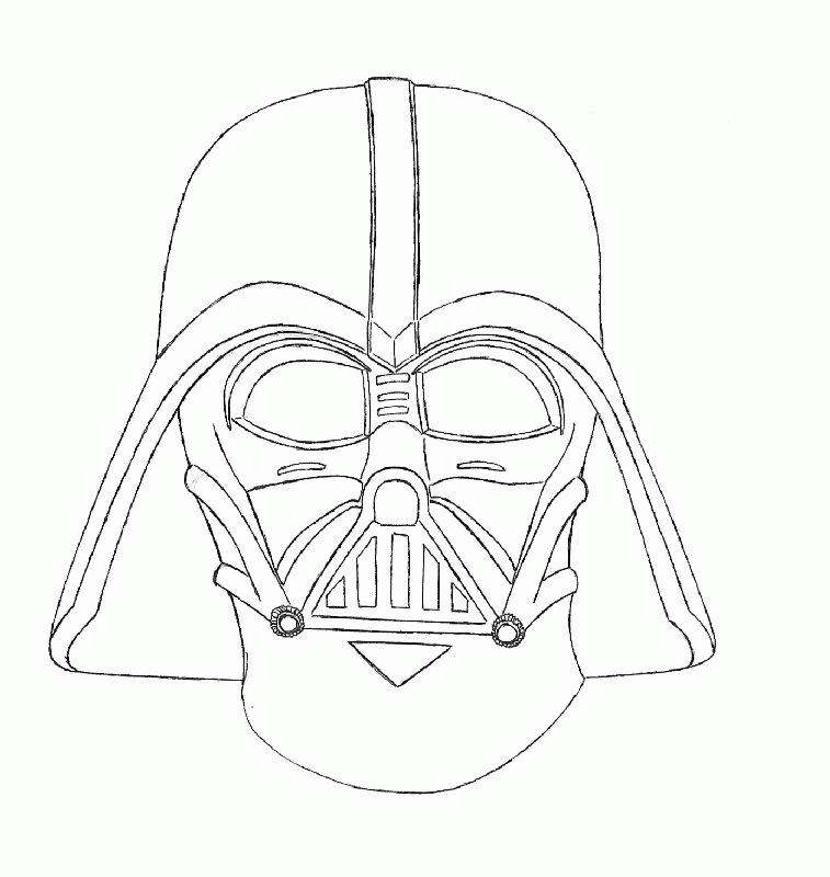 Darth Vader 11 Cool Coloring Page