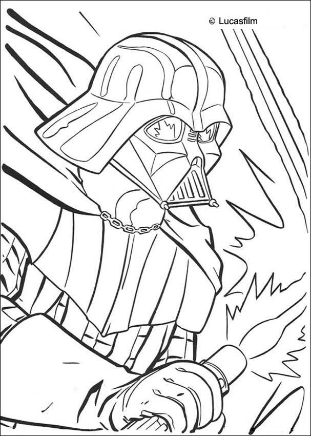 Darth Vader 15 For Kids Coloring Page