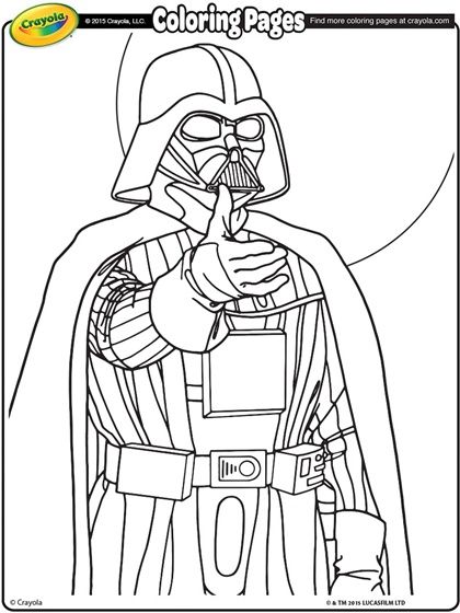 Darth Vader 27 For Kids Coloring Page