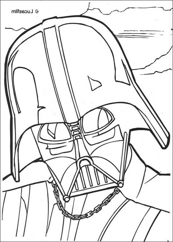 Darth Vader 4 For Kids Coloring Page