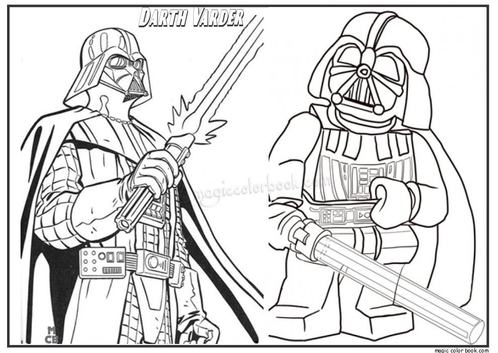 Darth Vader 56 Cool Coloring Page