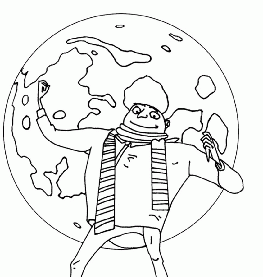 Despicable Me 23 For Kids Coloring Page