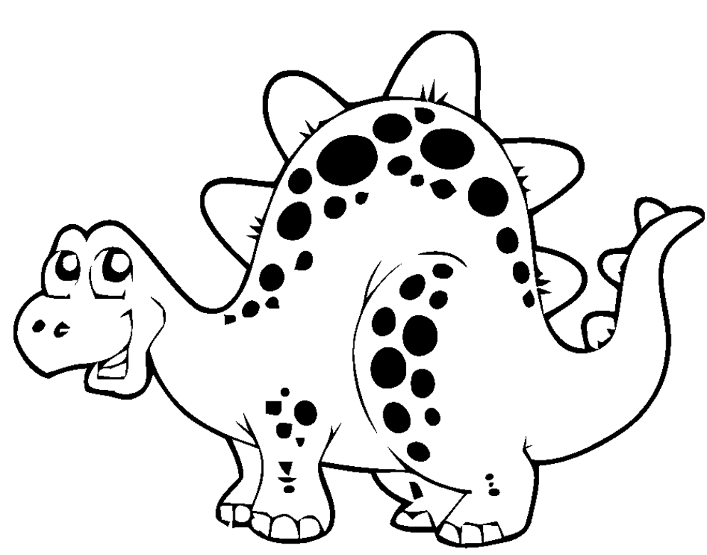 Round Dots On Body Cool Coloring Page