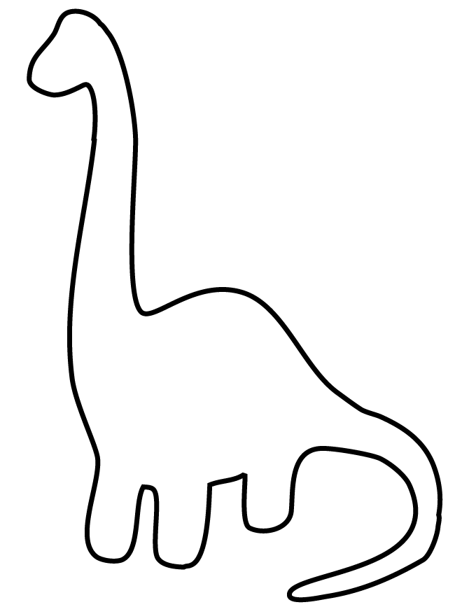 Dinosaur For Everyone Cool Coloring Page