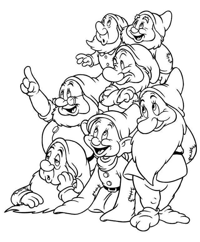 Cute Seven Dwarfs